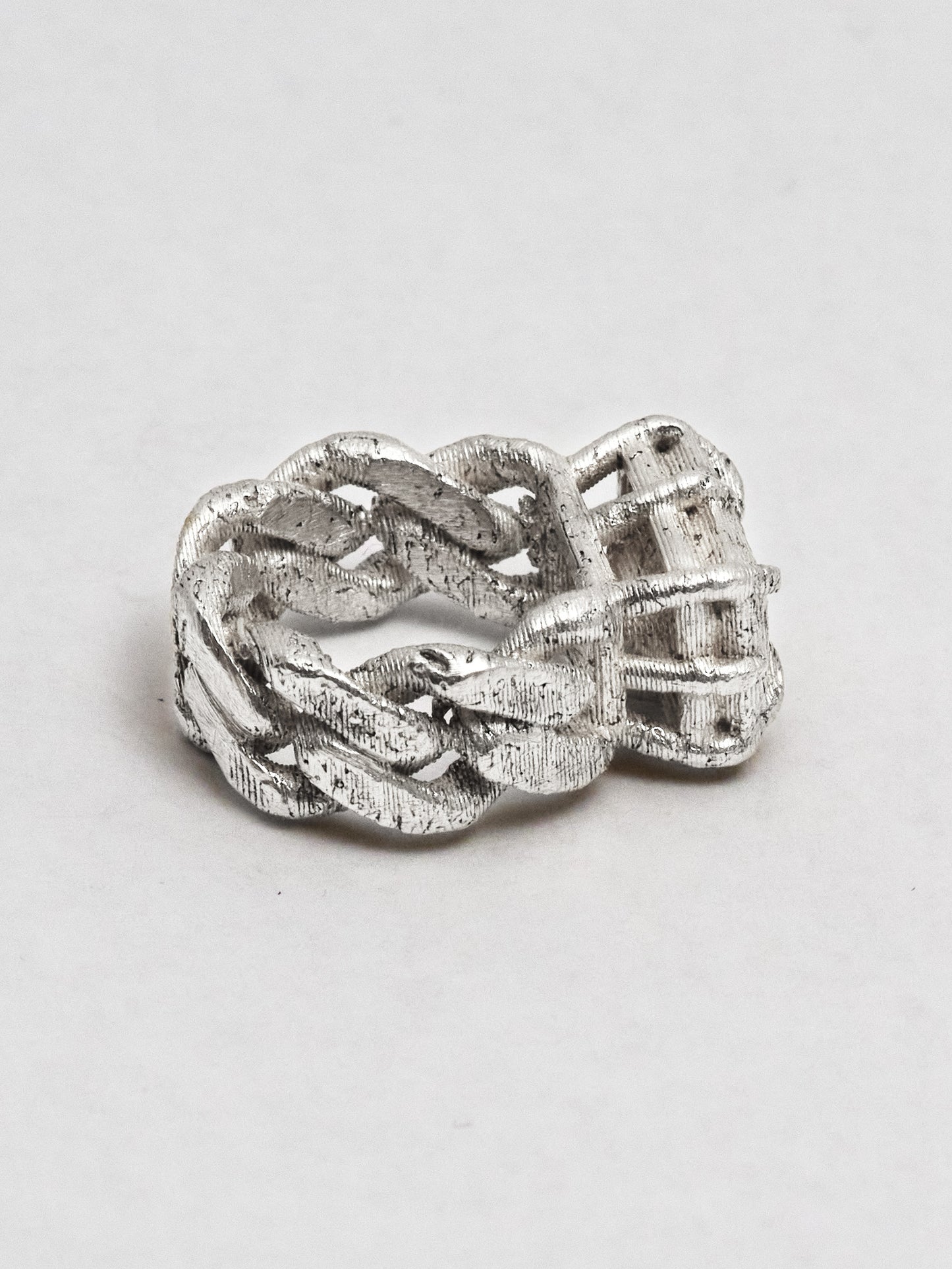 THE ROHMA RING - 925 - Textured