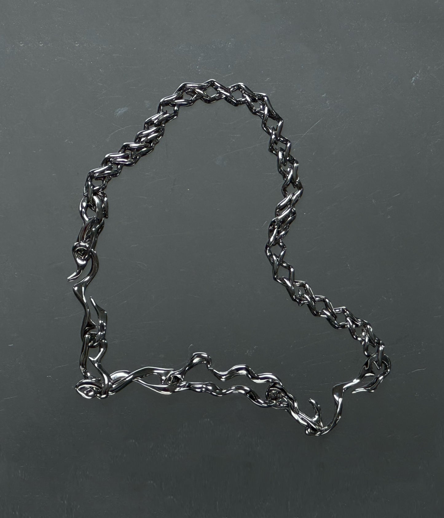 BB Miro Necklace - Rhodium plated