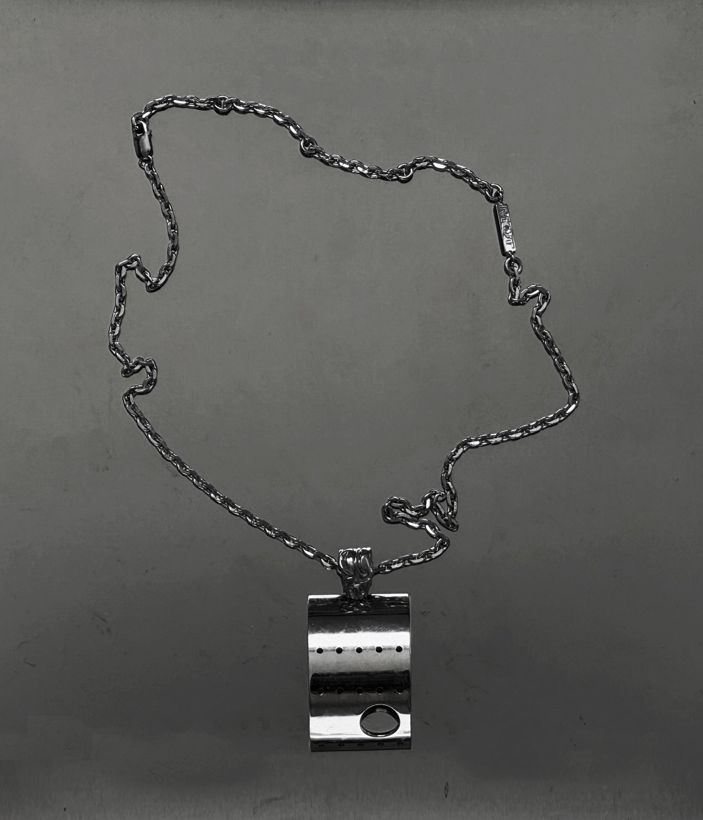 Portable Earring Tag with MQT Diamond cut trace chain
