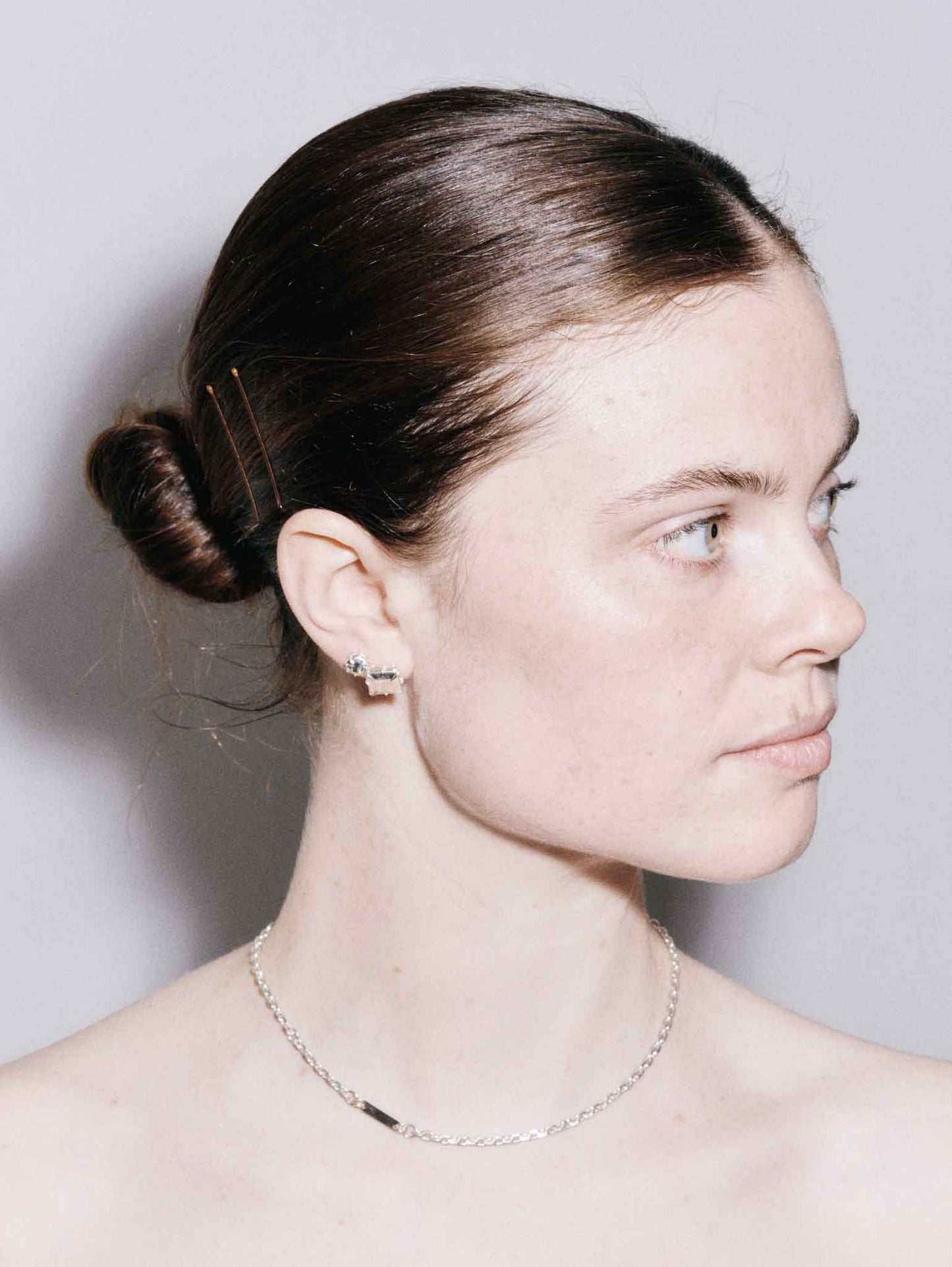 MQT Diamond-Cut Trace Chain – Silver | Adjustable Necklace