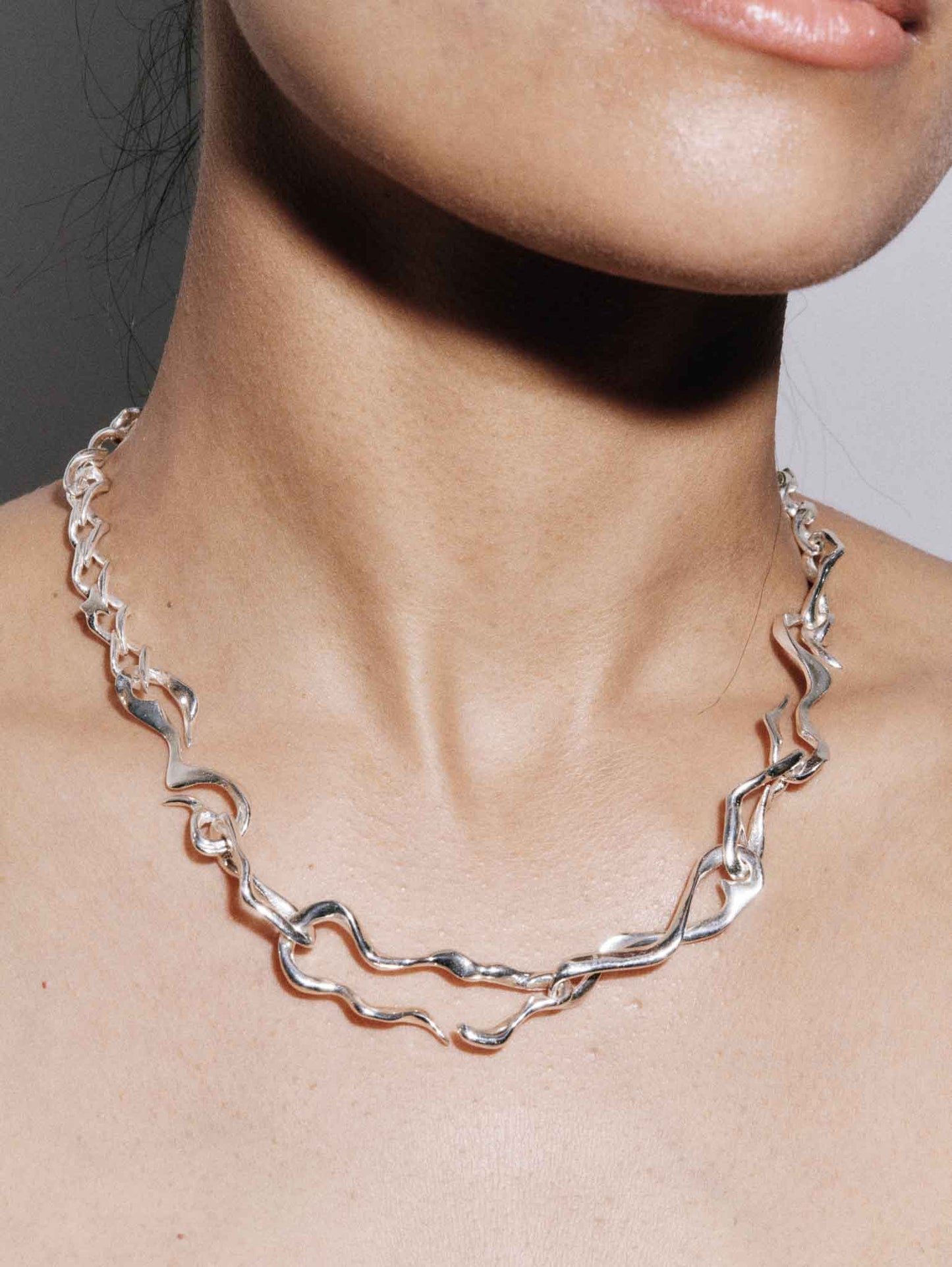 BB Miro Necklace – Polished 925 Silver | Handcrafted Chain Necklace
