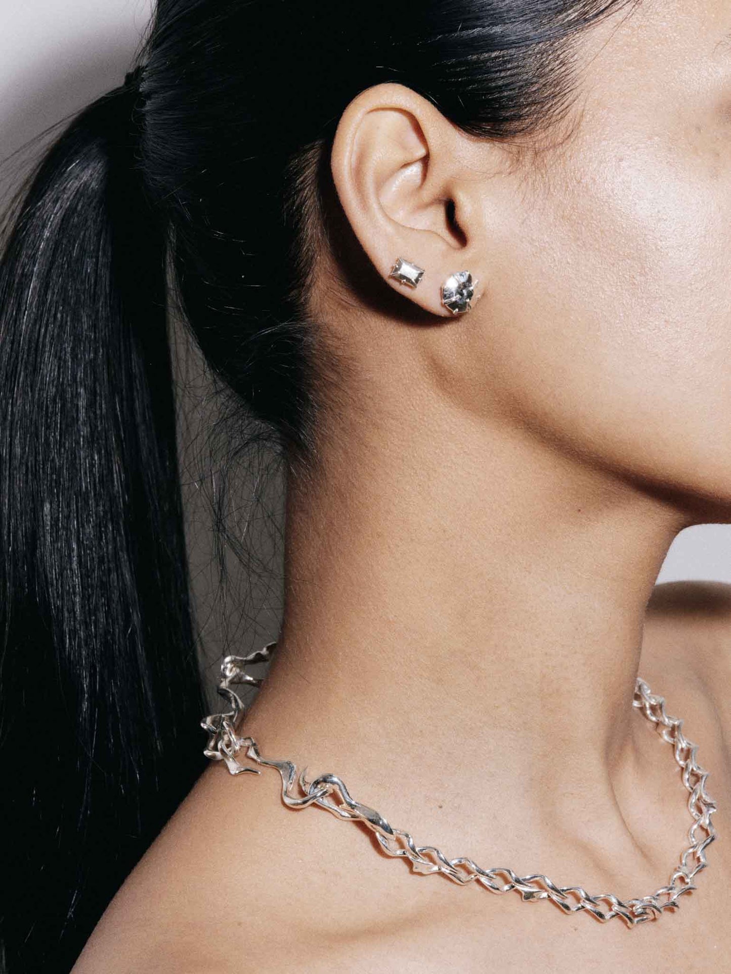 BB Miro Necklace – Polished 925 Silver | Handcrafted Chain Necklace