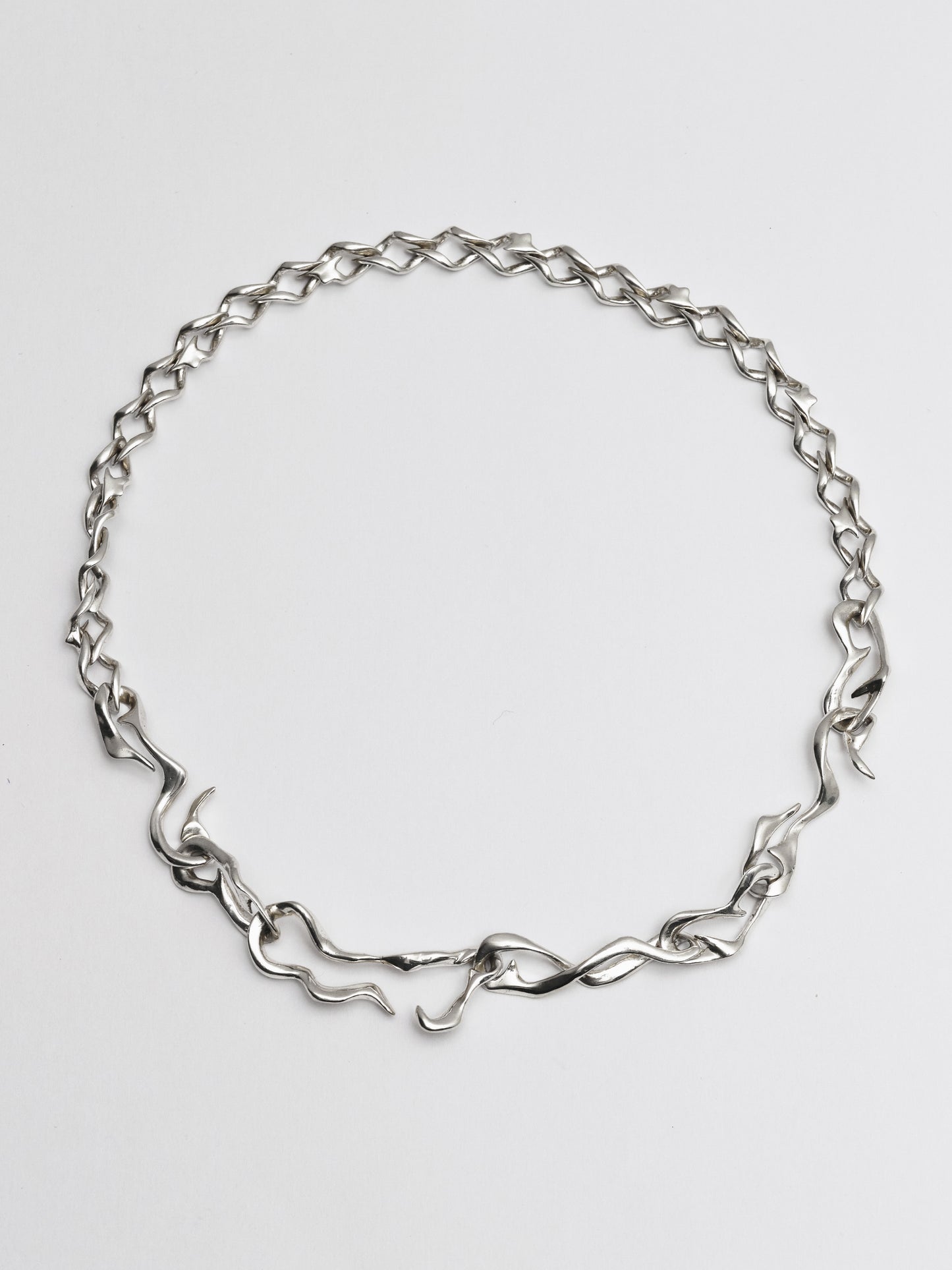 BB Miro Necklace – Polished 925 Silver | Handcrafted Chain Necklace