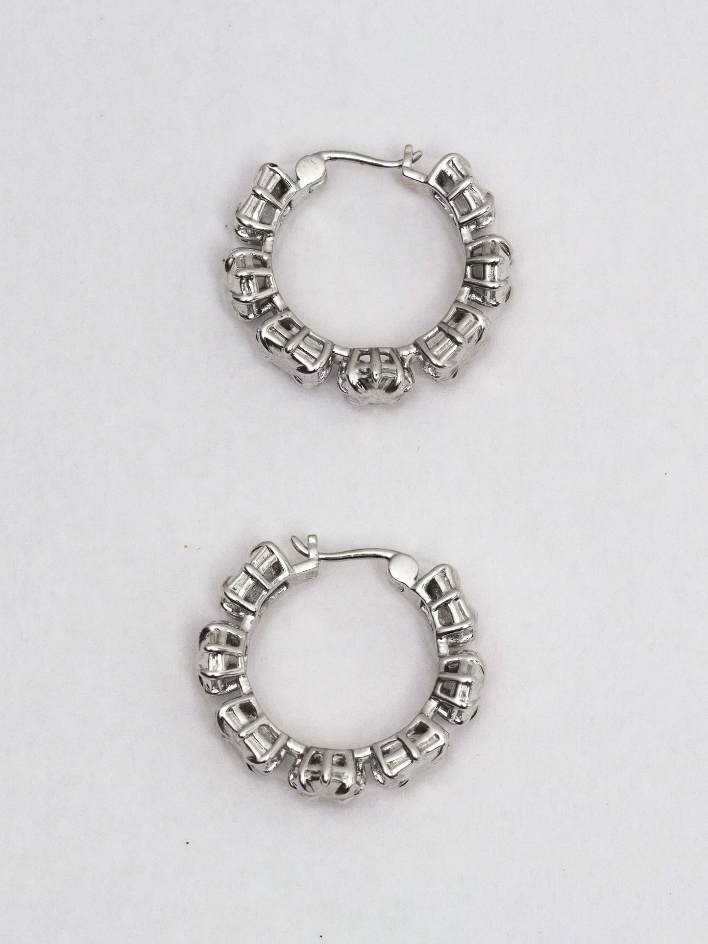 Solid Stone Hoops - Small