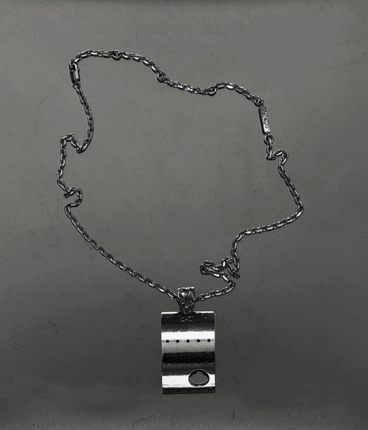 Portable Earring Tag with MQT Diamond cut trace chain