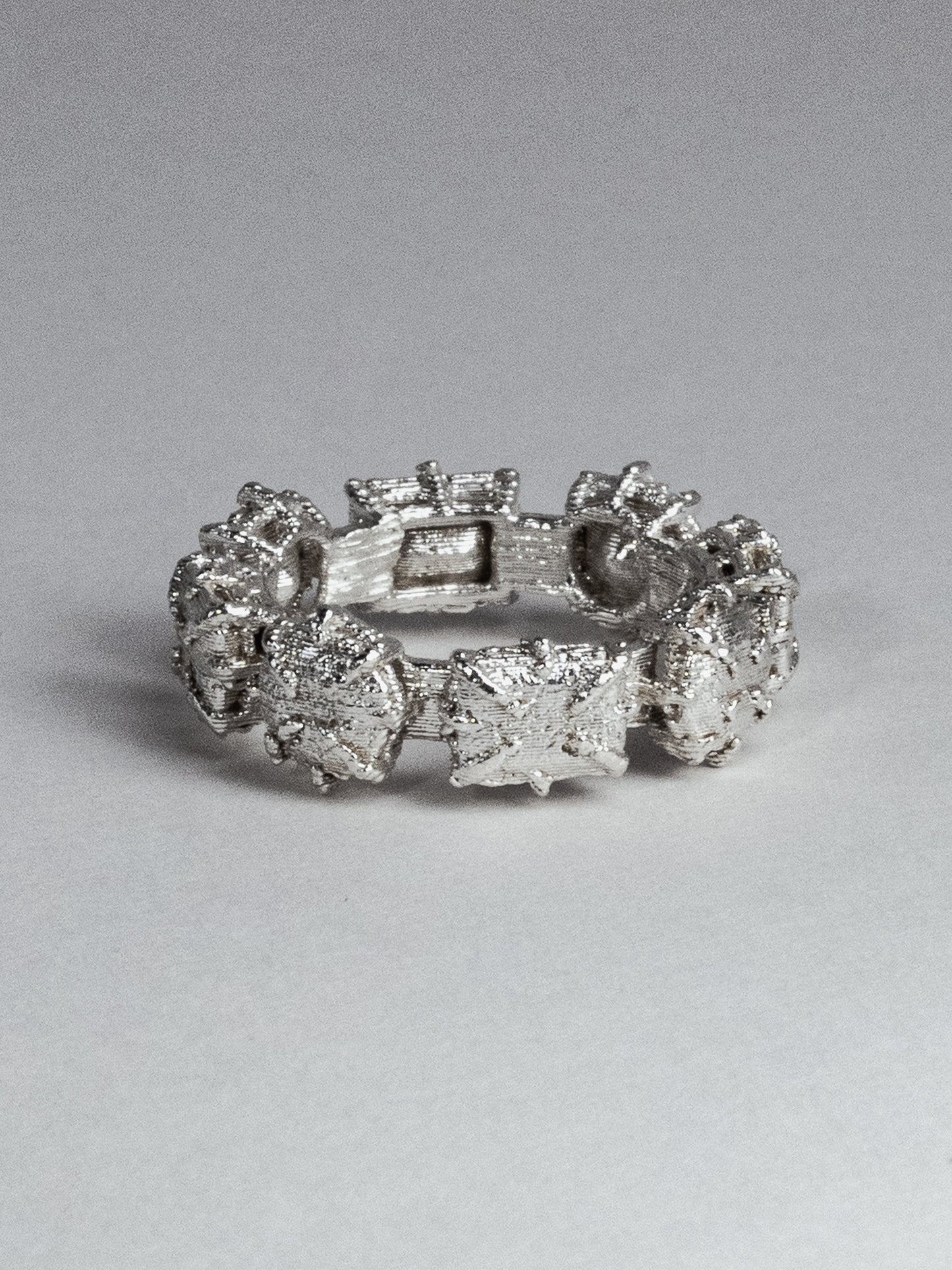 Twin Amy Ring - 925 Silver Dual-Stone